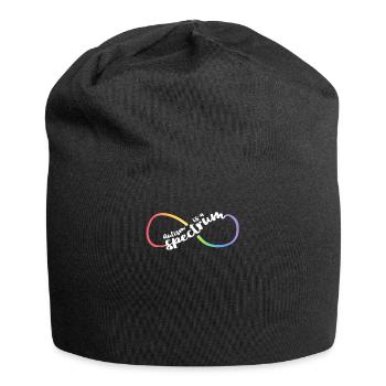 Chemises Autisme Femmes Maman Infinity Symbol L’autisme est - Bonnet en jersey - noir - Devant