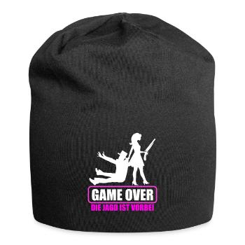 Junggesellenabschied Polterabend JGA Männer - Jersey-Beanie - Schwarz - Vorne
