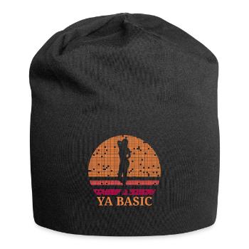Ya Citation Sassy provocatrice de base - Bonnet en jersey - noir - Devant