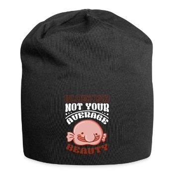 Marine Biologist Deep Sea Fish Blob Fish Ocean - Jersey Beanie - black - Front