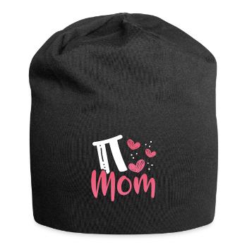 Pi Mama le jour de la fête des mères - Bonnet en jersey - noir - Devant