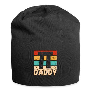 Pi Papa le jour de la fête des pères - Bonnet en jersey - noir - Devant