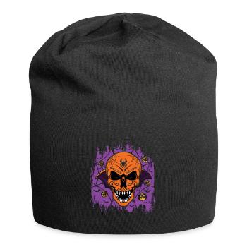 Souls Day Halloween Muertos Day Of Dead Vampire - Jersey Beanie - black - Front