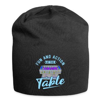 Tischfussball Geschenk Fans Wuzler Tischfussball - Jersey-Beanie - Schwarz - Vorne