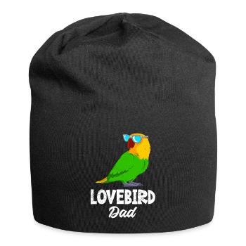 Lovebird Daddy Love Birds Parrot Holder Men - Bonnet en jersey - noir - Devant