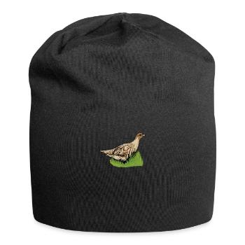 Partridge I Chicken Birds Small Game Motif for Hunters - Jersey Beanie - black - Front
