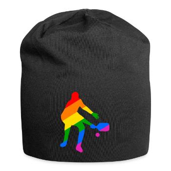 Gay Pride Pickleball - Jersey-Beanie - Schwarz - Vorne