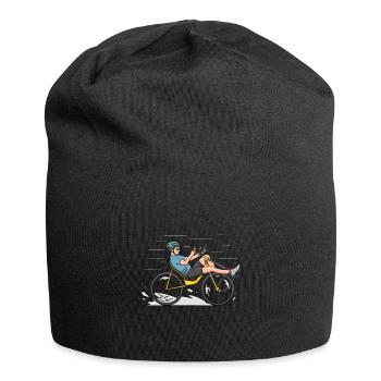 Vélo Vélo Vélo Couché Vélo Cycliste Pédale - Bonnet en jersey - noir - Devant