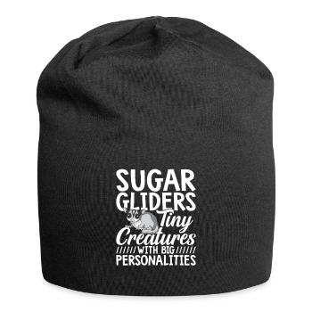 Sugar Gliders Tiny Creatures Sugar Glider Owner - Bonnet en jersey - noir - Devant