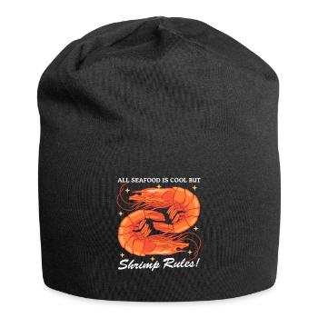 Crabe Crevette Crabe Lover Crabe Cadeau - Bonnet en jersey - noir - Devant