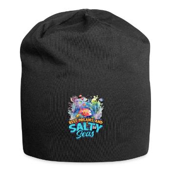 Reef dreams and salty seas - Reef - Jersey Beanie - black - Front