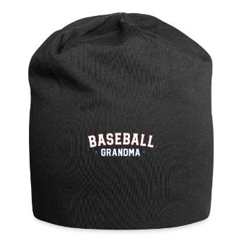 Retro Baseball Oma Hemd Vintage Familie - Jersey-Beanie - Schwarz - Vorne