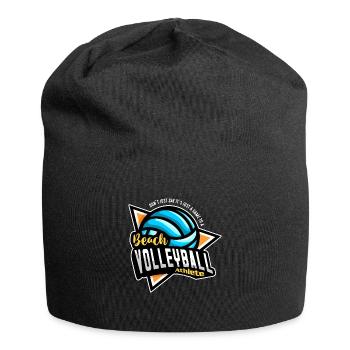 Beach Volleyball Don't Just Say It's Beach Holiday - Jersey Beanie - black - Front