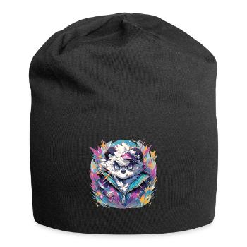 Panda Panda Bear Pandbaby Pandas - Jersey Beanie - black - Front