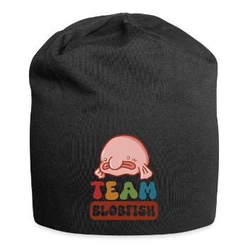 Marine Biologist Deep Sea Fish Blob Fish Ocean - Jersey Beanie - black - Front