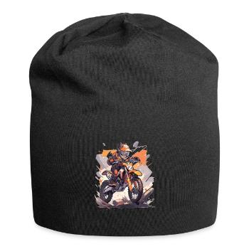 Motocross Kids - Jersey Beanie - black - Front