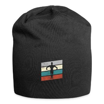 Body Building Retro - Jersey Beanie - black - Front