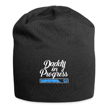 Pregnancy 2023 - Daddy Work in progress - - Jersey Beanie - black - Front