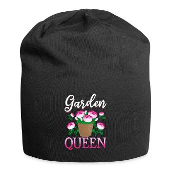 Garden Queen - Garden lovers - Jersey Beanie - black - Front