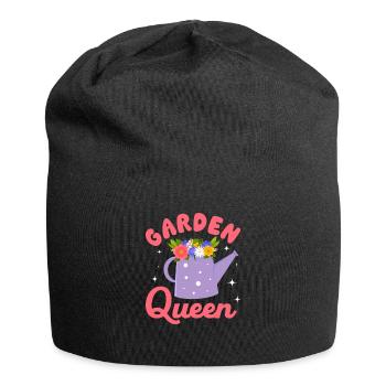 Garden Queen - Garden lovers - Jersey Beanie - black - Front