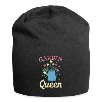Garden Queen - Garden lovers - Jersey Beanie - black - Front
