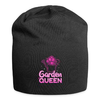 Garden Queen - Garden lovers - Jersey Beanie - black - Front