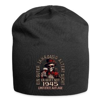 78. Geburtstag 1945 78er Guter Jahrgang - Jersey-Beanie - Schwarz - Vorne