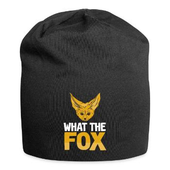 What the Fennec Fox owner Fennec Foxes - Jersey Beanie - black - Front