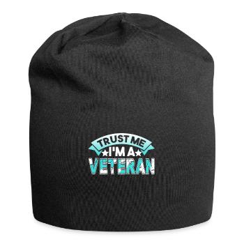 Veteran Trust Me I'm A Veteran - Jersey Beanie - black - Front