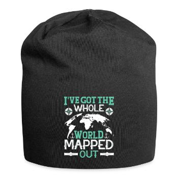 Cartographers - Jersey Beanie - black - Front