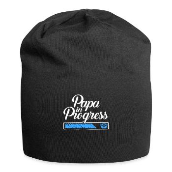 Pregnancy 2023 - Daddy Work in progress - - Jersey Beanie - black - Front