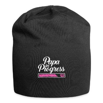 Pregnancy 2023 - Daddy Work in progress - - Jersey Beanie - black - Front