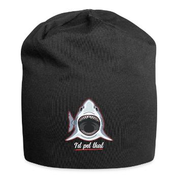 Sharks Sharks Great White Shark Shark Gift - Jersey Beanie - black - Front
