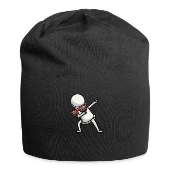 Dancing chess pieces Chess players - Jersey Beanie - black - Front