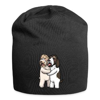 Petit Basset Griffon Vendéen Dog Lover - Bonnet en jersey - noir - Devant