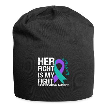 Suicide Prenvention Awareness Suizidprävention - Bonnet en jersey - noir - Devant