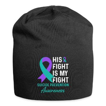 Suicide Prenvention Awareness Suizidprävention - Bonnet en jersey - noir - Devant