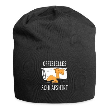 Offizielles Schlafshirt Kamel - Jersey-Beanie - Schwarz - Vorne