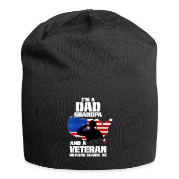 Vétéran du Vietnam - Bonnet en jersey - noir - Devant