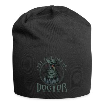 Horror Pest Doktor Filmfestival Halloween Zombie - Jersey-Beanie - Schwarz - Vorne