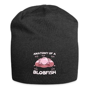 Poissons d’eau profonde Biologie marine Blobfish Lover Marine - Bonnet en jersey - charbon - Devant