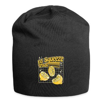 Je presserais cette limonade patron limonade - Bonnet en jersey - noir - Devant