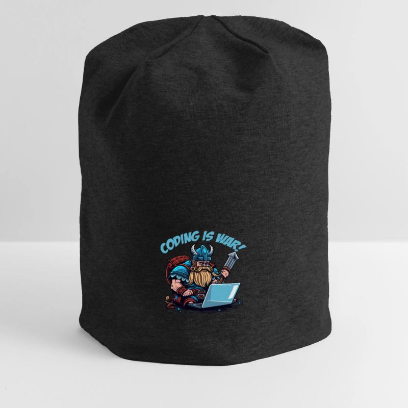 "Coding is war" Vikings Jersey Beanie