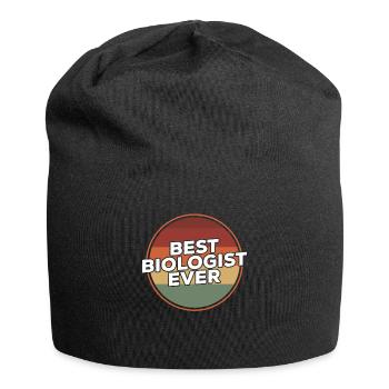 Vintage Best Biologist Ever Biology - Jersey Beanie - black - Front