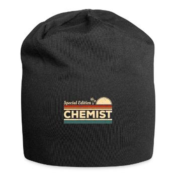 Vintage Sonderausgabe Chemiker Chemie - Jersey-Beanie - Schwarz - Vorne