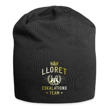 Lloret De Mar Eskalation - Jersey-Beanie - Schwarz - Vorne