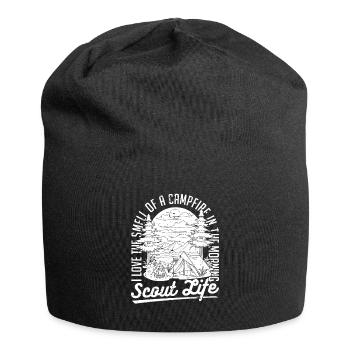 Feu de camp scout - Bonnet en jersey - noir - Devant