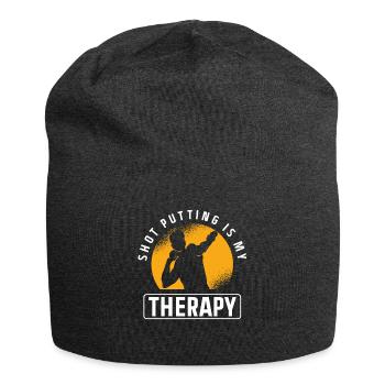 Shot Put Throwing Athletics - Jersey Beanie - charcoal grey - Front