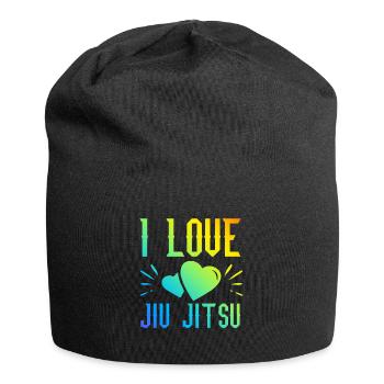 J’adore le Jiu Jitsu - Bonnet en jersey - noir - Devant