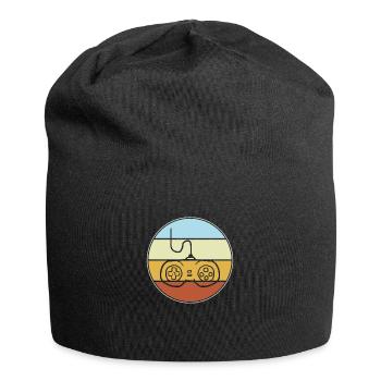 Gaming Retro - Jersey-Beanie - Schwarz - Vorne